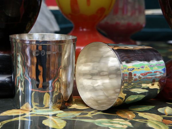 Serie di sei bicchieri in argento, Brandimarte  - Asta House Sale: La casa fiorentina di un collezionista - Associazione Nazionale - Case d'Asta italiane