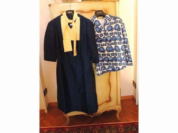 Lotto di abitini sartoriali vintage in cotone e lana  - Asta House Sale: La casa fiorentina di un collezionista - Associazione Nazionale - Case d'Asta italiane