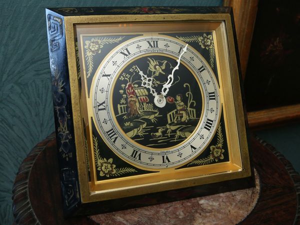 Orologio da tavolo in smalti closonn e bronzo dorato  - Asta House Sale: La casa fiorentina di un collezionista - Associazione Nazionale - Case d'Asta italiane