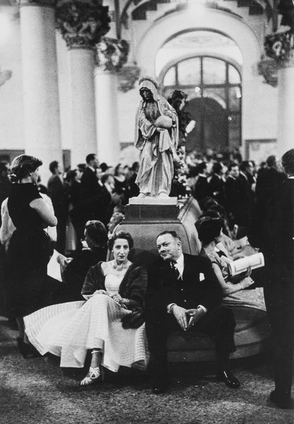 ,David Seymour : Benefit gala for the Alliance Francaise, Louvre  - Asta Fotografia: Under 1K - Associazione Nazionale - Case d'Asta italiane