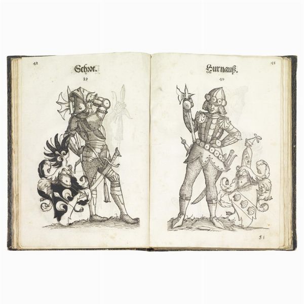 (Illustrati 500)   MAIR, Paul Hector - WEIDITZ, Christoph.   Bericht und antzaigen der loblichen Statt Augspurg  . Augsburg, Melchior Kriegstein fur P. H. Mair, 1550.  - Asta Libri, manoscritti e autografi - Associazione Nazionale - Case d'Asta italiane