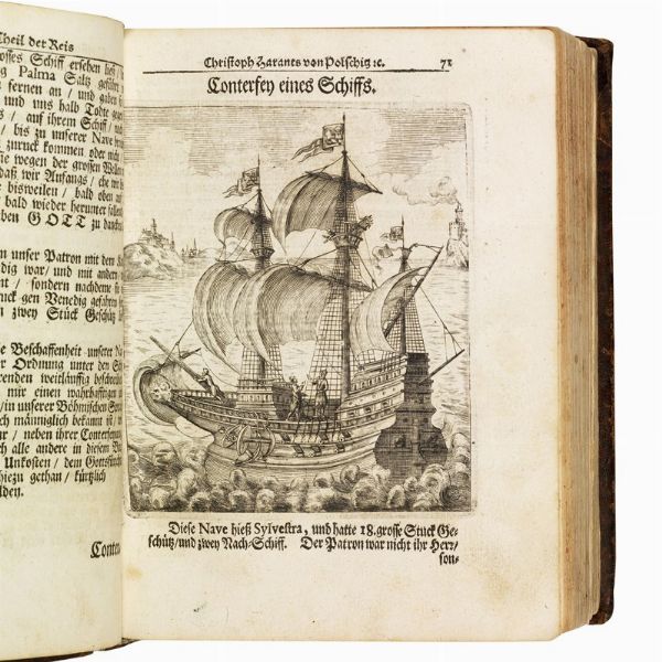 (Viaggio - Terra Santa - Illustrati 600)   HARANT, Christoph.   Der Christliche Ulysses  . Norimberga, Endter, 1678.  - Asta Libri, manoscritti e autografi - Associazione Nazionale - Case d'Asta italiane