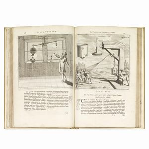 (Pneumatica - Astronomia - Elettrotecnica - Illustrati 600)   GUERICKE, Otto von.   Experimenta nova (ut vocantur) Magdeburgica de vacuo spatio.   Amsterdam, Joannes Jansson à Waesberg, 1672.  - Asta Libri, manoscritti e autografi - Associazione Nazionale - Case d'Asta italiane