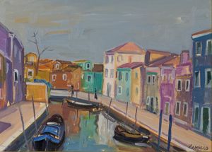 ,PAOLO ZANUCCO : Venezia  - Asta Arte Moderna e Contemporanea - Associazione Nazionale - Case d'Asta italiane