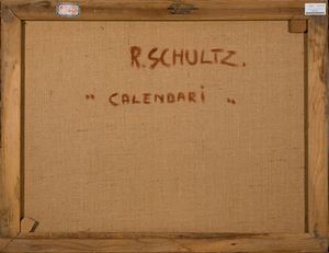 ,RAOUL SCHULTZ : Calendari  - Asta Arte Moderna e Contemporanea - Associazione Nazionale - Case d'Asta italiane