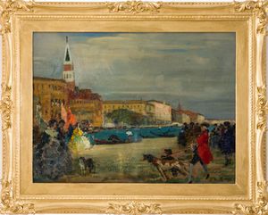 ,Erma Zago : Campo della Salute e canal grande  - Asta Arte Moderna e Contemporanea - Associazione Nazionale - Case d'Asta italiane