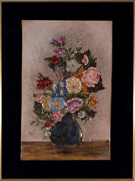 ,Pietro Melandri : Vaso di fiori  - Asta Grafica e Multipli d'Autore - Associazione Nazionale - Case d'Asta italiane