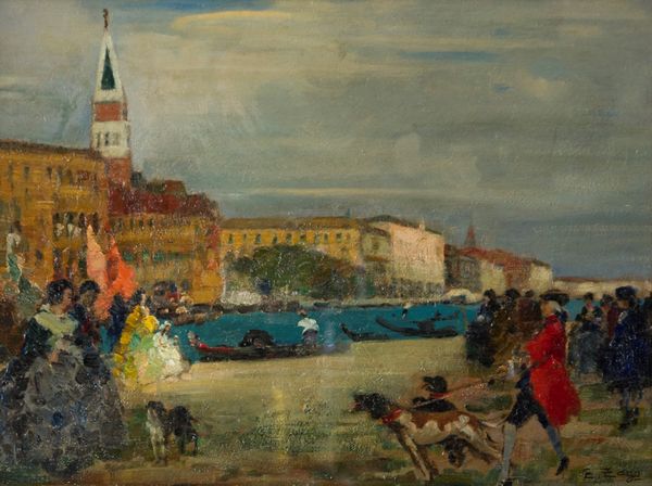 ,Erma Zago : Campo della Salute e canal grande  - Asta Grafica e Multipli d'Autore - Associazione Nazionale - Case d'Asta italiane