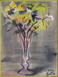 ,DINA BELLOTTI - Vaso di fiori