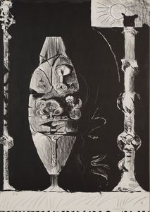 ,GRAHAM SUTHERLAND - Farfalle sulle lampade