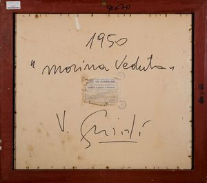 ,VIRGILIO GUIDI : Bacino di San Marco  - Asta Grafica e Multipli d'Autore - Associazione Nazionale - Case d'Asta italiane