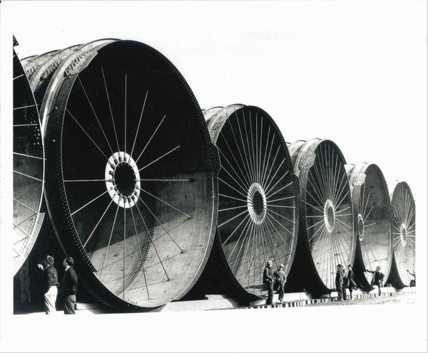 MARGARET BOURKE-WHITE : Diversion Tunnels, Fort Peck, Montana  - Asta Arte Moderna e Contemporanea e Fotografia - Associazione Nazionale - Case d'Asta italiane