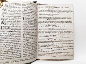 Missale Romanum ex decreto sacrosancti Concilii Tridentini restitutum  - Asta Libri Antichi e Libri d'Arte - Associazione Nazionale - Case d'Asta italiane