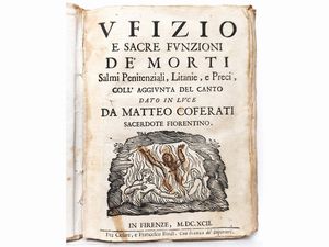 Lotto di libri antichi di Salmi e Preghiere  - Asta Libri Antichi e Libri d'Arte - Associazione Nazionale - Case d'Asta italiane