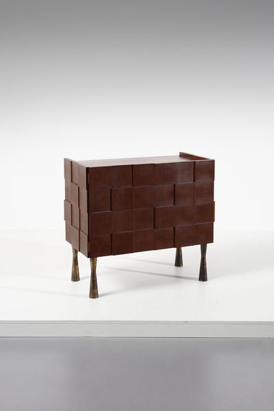 EVANS PAUL (1931 - 1987) : nello stile di. Mobiletto da soggiorno  - Asta Asta 371 | DESIGN E ARTI DECORATIVE DEL NOVECENTO Online - Associazione Nazionale - Case d'Asta italiane