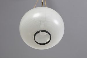 STILNOVO : attribuito. Lampada a sospensione  - Asta Asta 371 | DESIGN E ARTI DECORATIVE DEL NOVECENTO Online - Associazione Nazionale - Case d'Asta italiane