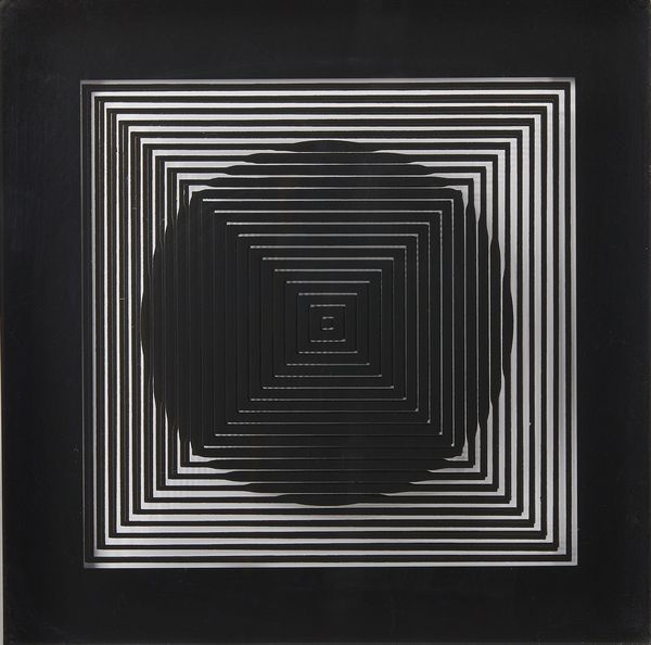 VASARELY VICTOR (1906 - 1997) : Senza titolo (Composizione cinetica, quadrato).  - Asta Asta 372 | ARTE MODERNA E CONTEMPORANEA Virtuale - Associazione Nazionale - Case d'Asta italiane