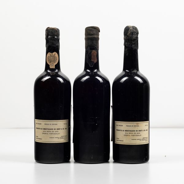 Croft's, Vintage Port  - Asta Spirito del tempo  - Associazione Nazionale - Case d'Asta italiane