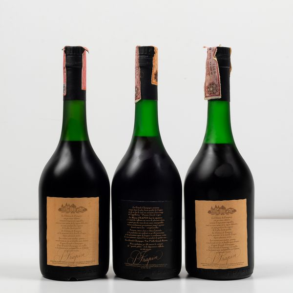 Frapin, Cognac Grande Champagne Tres Vieille Grande Reserve<BR>Frapin Chateau de Fontpinot, Cognac Grande Champagne  - Asta Spirito del tempo  - Associazione Nazionale - Case d'Asta italiane