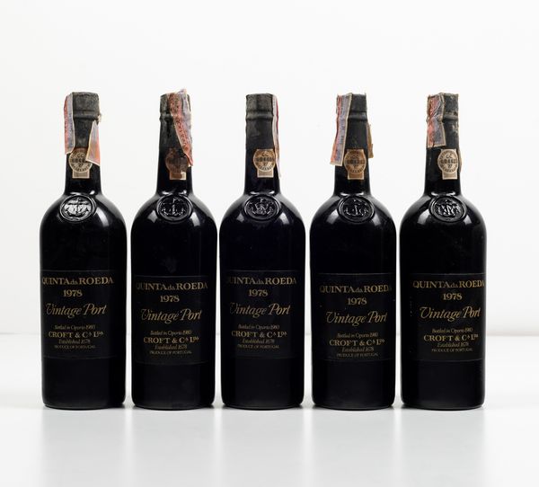 Croft, Quinta de Roeda Vintage Port  - Asta Spirito del tempo  - Associazione Nazionale - Case d'Asta italiane