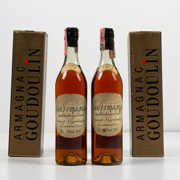 Veuve J. Goudoulin, Vieil Armagnac  - Asta Spirito del tempo  - Associazione Nazionale - Case d'Asta italiane