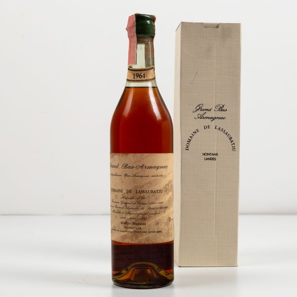 Domaine de Lassaubatju Francis Blondeau, Grand Bas Armagnac Medaille d'Or  - Asta Spirito del tempo  - Associazione Nazionale - Case d'Asta italiane