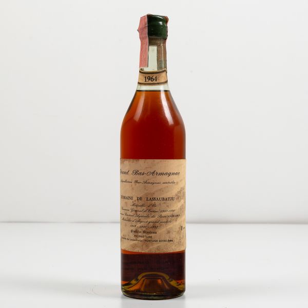 Domaine de Lassaubatju Francis Blondeau, Grand Bas Armagnac Medaille d'Or  - Asta Spirito del tempo  - Associazione Nazionale - Case d'Asta italiane