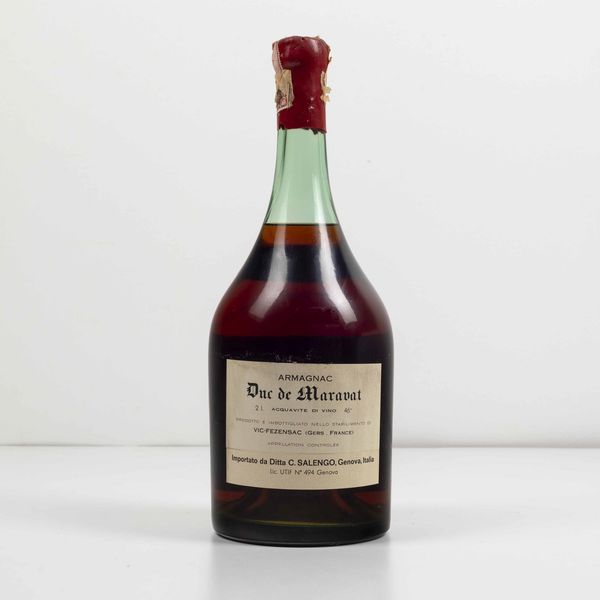 Duc de Maravat,	Armagnac Selection Special Reserve Extra Vieux  - Asta Spirito del tempo  - Associazione Nazionale - Case d'Asta italiane