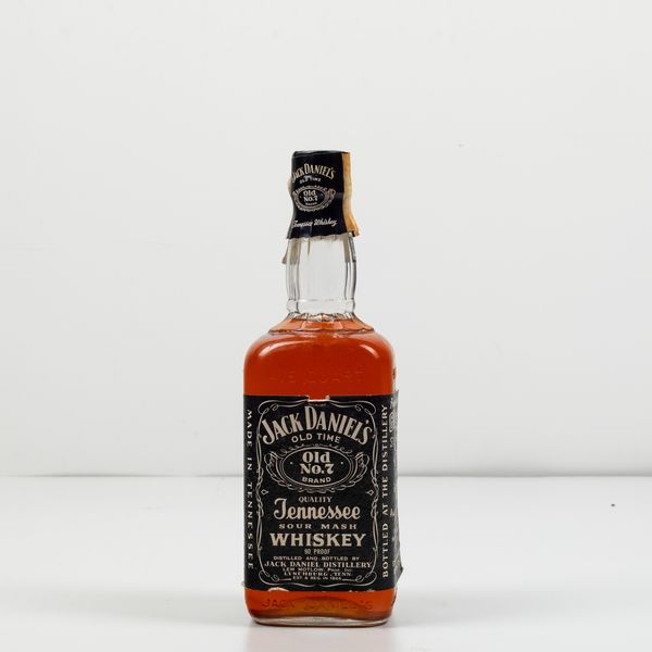 Jack Daniel's, Tennesse Whiskey Old No. 7  - Asta Spirito del tempo  - Associazione Nazionale - Case d'Asta italiane