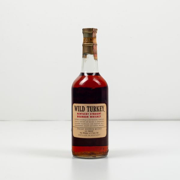 Wild Turkey, Straight Bourbon Whiskey 8 years old  - Asta Spirito del tempo  - Associazione Nazionale - Case d'Asta italiane