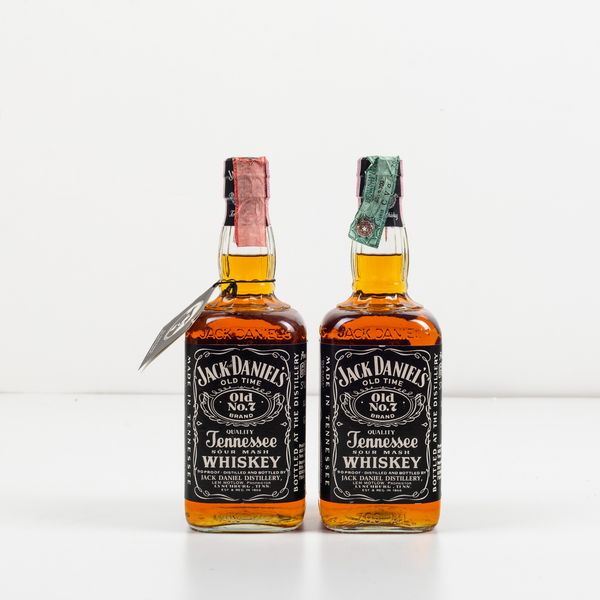 Jack Daniel's, Tennesse Whiskey Old No. 7  - Asta Spirito del tempo  - Associazione Nazionale - Case d'Asta italiane