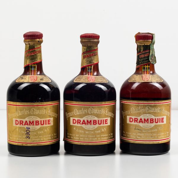 Prince Charles Edward's, Liqueur Drambuie  - Asta Spirito del tempo  - Associazione Nazionale - Case d'Asta italiane