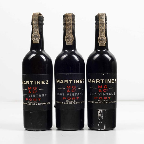 Martinez, Vintage Port  - Asta Spirito del tempo  - Associazione Nazionale - Case d'Asta italiane