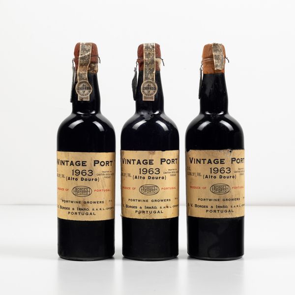 S.V. Borges & Irmao, Vintage Port  - Asta Spirito del tempo  - Associazione Nazionale - Case d'Asta italiane