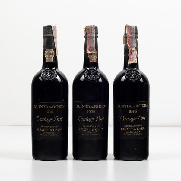 Croft, Quinta da Roeda Vintage Port  - Asta Spirito del tempo  - Associazione Nazionale - Case d'Asta italiane