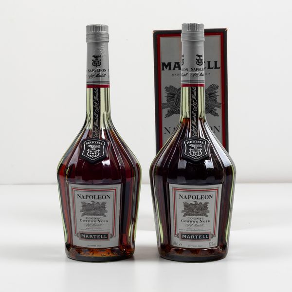 Martell, Cognac Napoleon Cordon Noir  - Asta Spirito del tempo  - Associazione Nazionale - Case d'Asta italiane