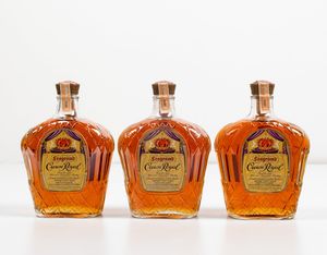 Seagram's, Crown Royal Fine de Luxe Blended Canadian Whisky  - Asta Spirito del tempo  - Associazione Nazionale - Case d'Asta italiane