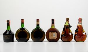 Samalens, Bas Armagnac Tre Stelle<BR>Malliac Casque dOr, Grand Armagnac<BR>Monte Squiou, Armagnac XO<BR>Gerland, Bas Armagnac<BR>Samalens, Armagnac V.S.O.P.  - Asta Spirito del tempo  - Associazione Nazionale - Case d'Asta italiane