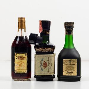 Romate, Brandy Cardenal Cisneros Solera Especial<BR>Bobadilla, Brandy Solera Gran Reserva<BR>Non Plus Ultra, Brandy Solera Comemoracion 1781-1981<BR>  - Asta Spirito del tempo  - Associazione Nazionale - Case d'Asta italiane