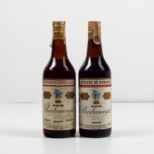 Barbancourt, Rhum Reserve du Domaine 15 years<BR>Barbancourt, Rhum Reserve Speciale 5 Etielle  - Asta Spirito del tempo  - Associazione Nazionale - Case d'Asta italiane