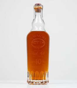 Bowmore, Islay Single Malt Scotch Whisky 40 years old  - Asta Spirito del tempo  - Associazione Nazionale - Case d'Asta italiane