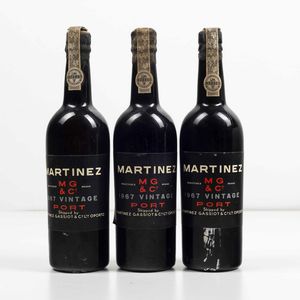 Martinez, Vintage Port  - Asta Spirito del tempo  - Associazione Nazionale - Case d'Asta italiane