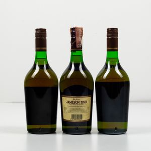 Jameson, Old Irish Whisky 12 years old<BR>Jameson, Old Irish Whisky 15 years old  - Asta Spirito del tempo  - Associazione Nazionale - Case d'Asta italiane