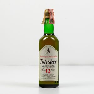 Talisker, Single Malt Scotch Whisky 12 years old  - Asta Spirito del tempo  - Associazione Nazionale - Case d'Asta italiane