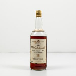 Macallan, Single Highland Malt Scotch Whisky 12 years old  - Asta Spirito del tempo  - Associazione Nazionale - Case d'Asta italiane