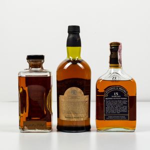 Justerini & Brooks, Finest Malt Scotch Whisky 20 years old<BR>Justerini & Brooks, Blended Scotch Whisky 15 years old<BR>Justerini & Brooks, Blended Scotch Whisky Royal Ages 15 years old  - Asta Spirito del tempo  - Associazione Nazionale - Case d'Asta italiane