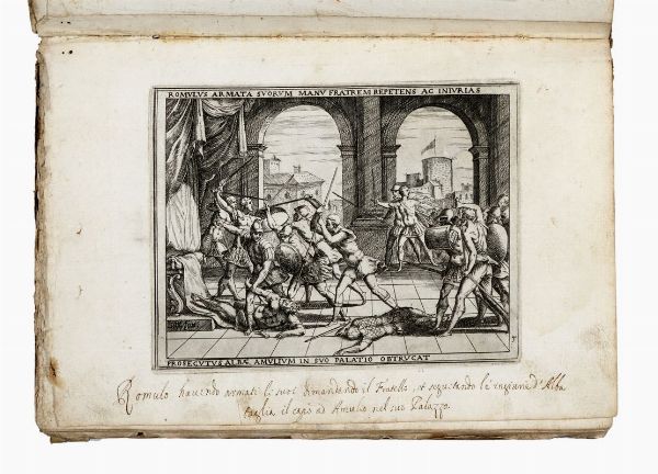 ANTONIO TEMPESTA : Scene di battaglia / XII Caesares in equestri forma.  - Asta Stampe, disegni e dipinti antichi, moderni e contemporanei   - Associazione Nazionale - Case d'Asta italiane