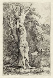 Salvator Rosa - Sant'Alberto compagno di san Guglielmo di Malavalle.