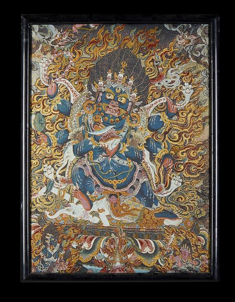 Arte Himalayana : Lotto composto da due thangka ricamate ed un ricamo  Nepal e Cina, XIX - XX secolo  - Asta Asta 373 | ARTE ORIENTALE E ISLAMICA - ARTE ORIENALE E WUNDERKAMMER Online - Associazione Nazionale - Case d'Asta italiane