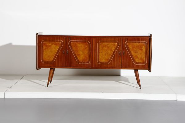 MANIFATTURA ITALIANA : Credenza  - Asta Asta 374 | DESIGN E ARTI DECORATIVE DEL NOVECENTO Virtuale - Associazione Nazionale - Case d'Asta italiane